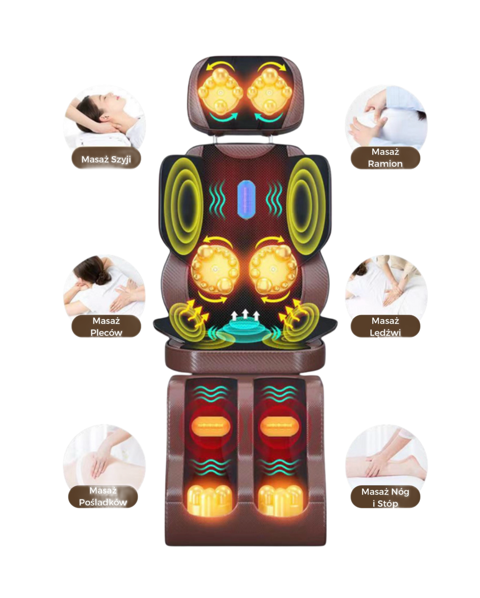 Masażer fotel ZH-09-10 - obrazek 2